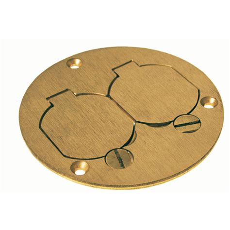 Round Floor Box Brass Covers 